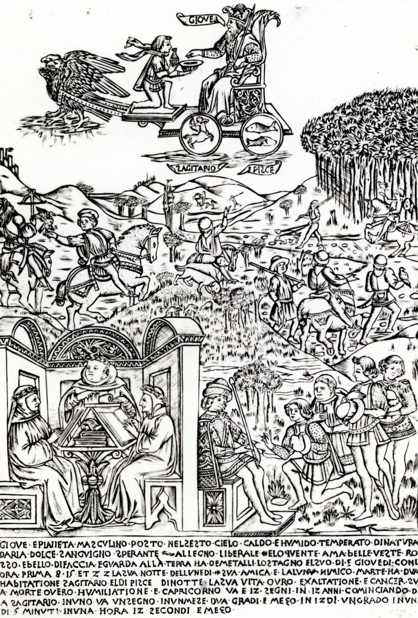 Jupiter, ca. 1464 door Baccio Baldini