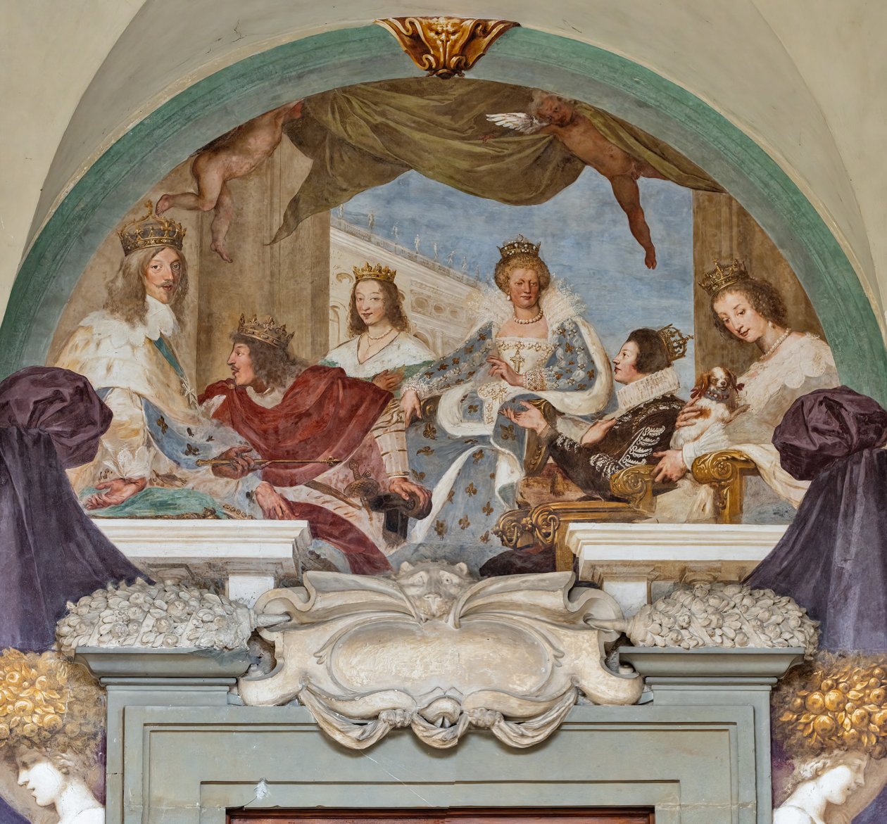  door Baldassare (1611-89) Franceschini