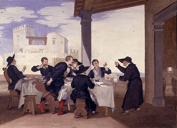 De grap van Pievano Arlotto door Baldassare Franceschini