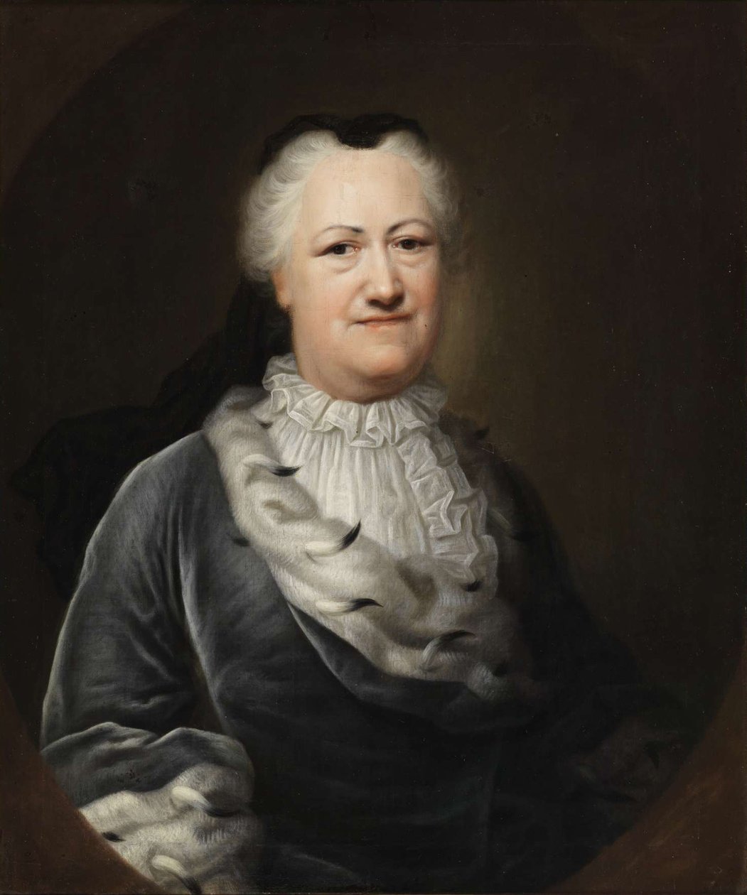 Portret van Elisabeth Sophie Marie, Prinses van Brunswick-Wolfenbüttel 1683-1767, 1747 door Balthasar Denner