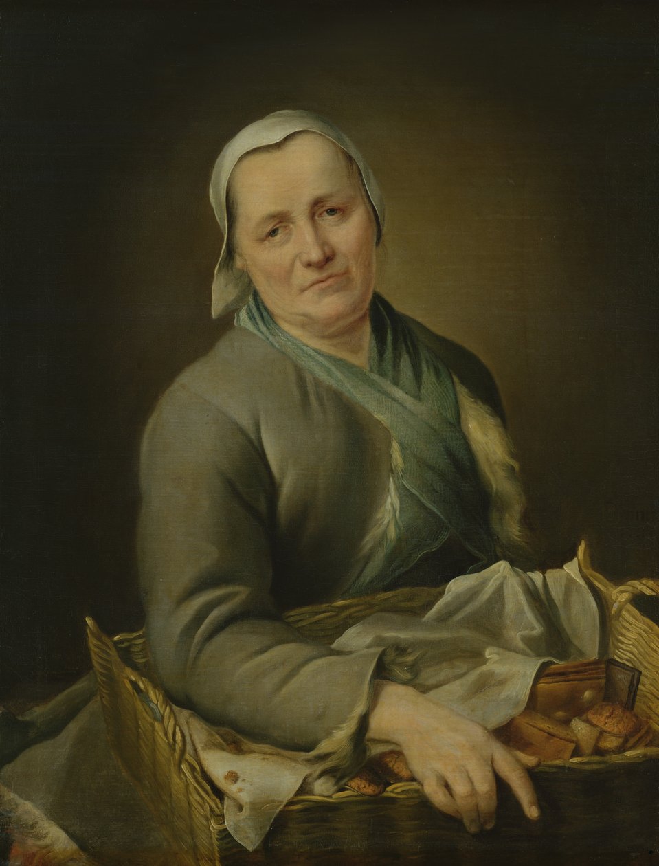 De Keukenmeid, 1715 door Balthasar Denner