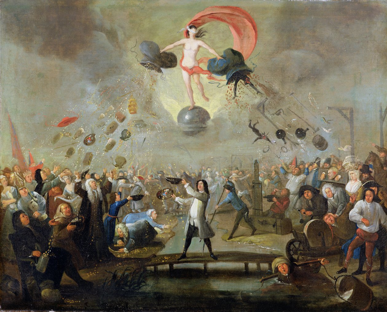 Allegorie van Fortuin door Balthasar Nebot