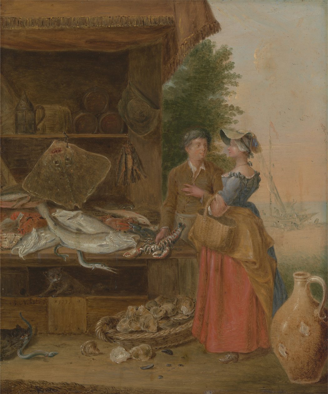 Viskraam door Balthazar Nebot
