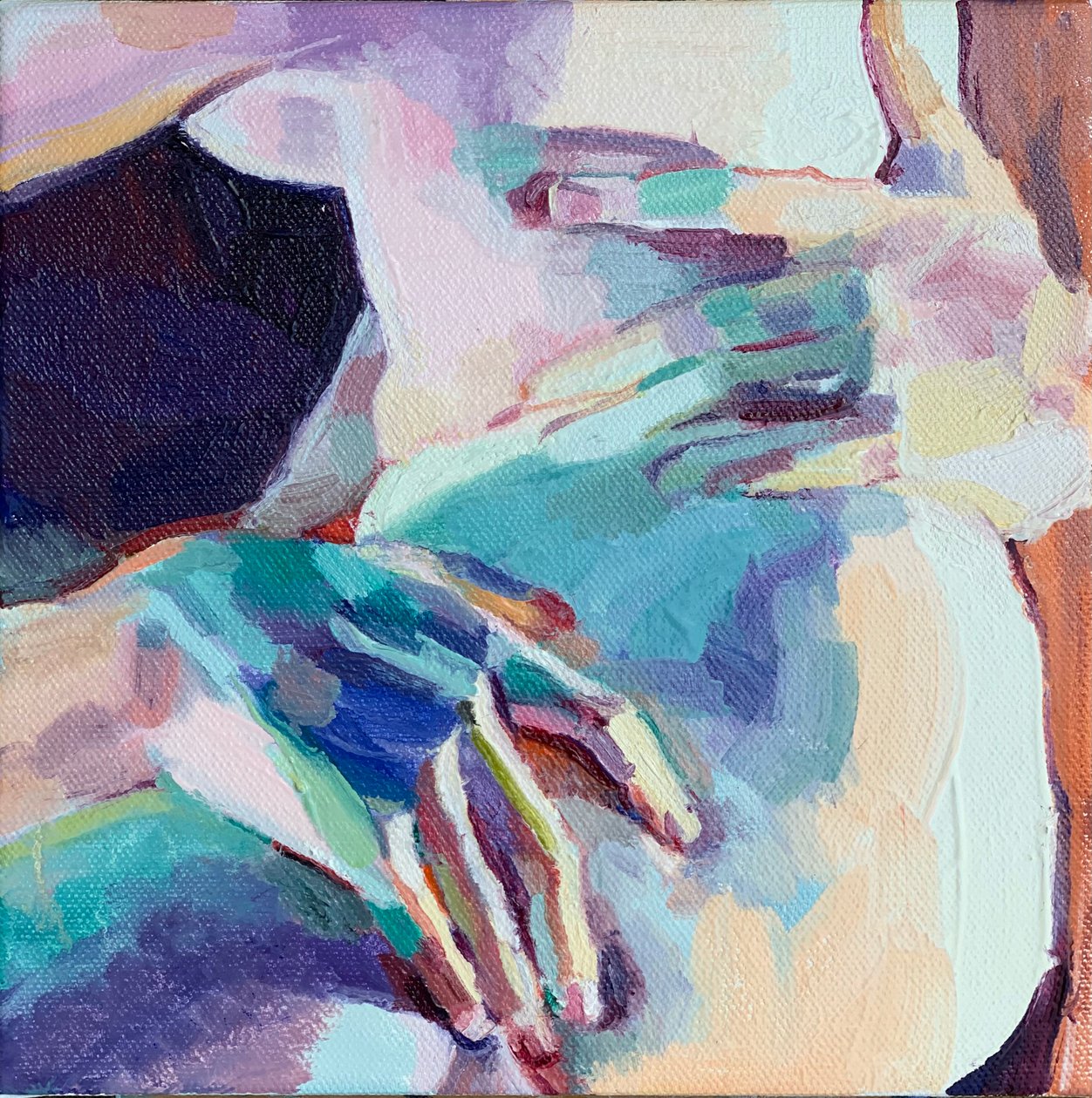 Hand 5 door Barbara Hoogeweegen