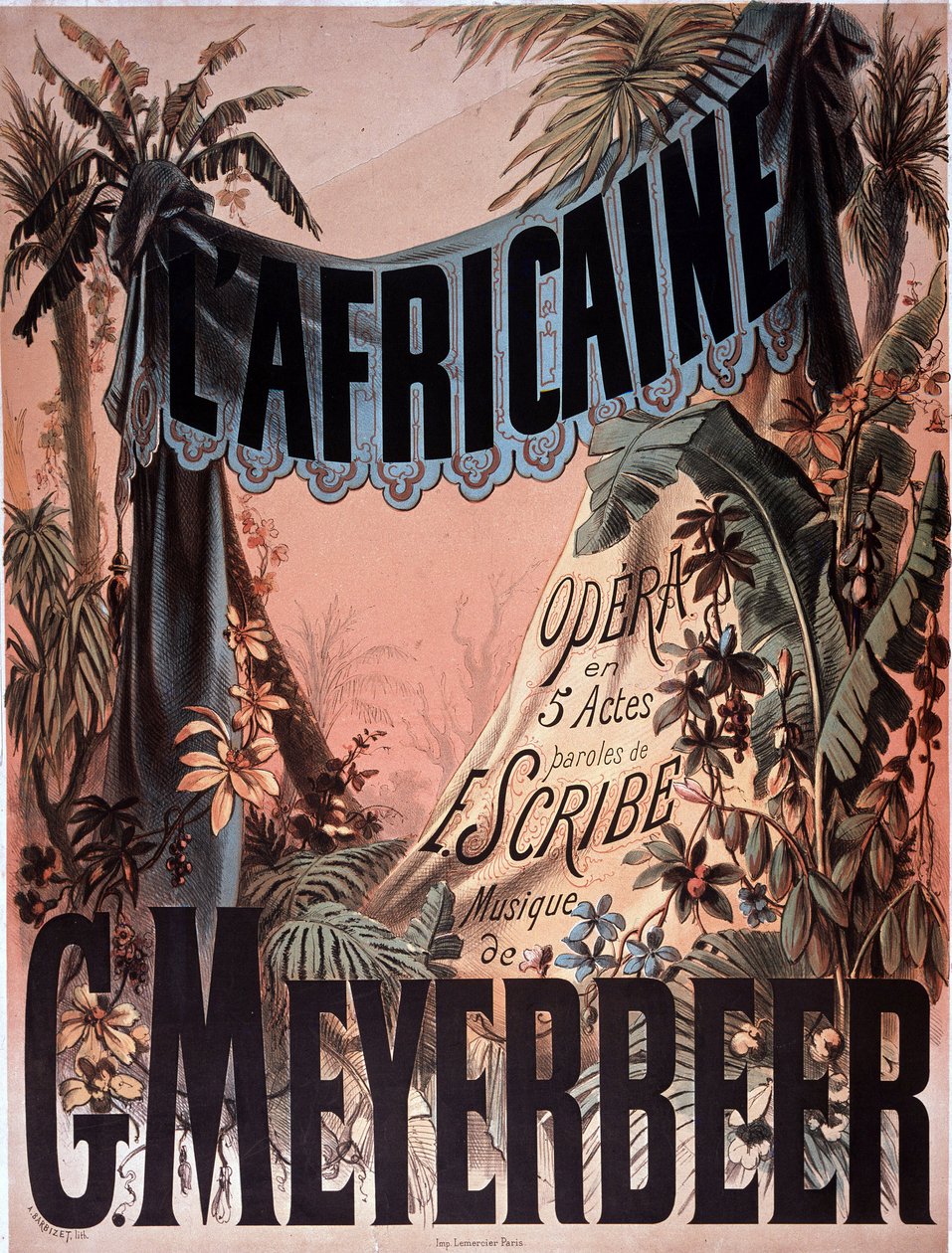 Poster voor opera 