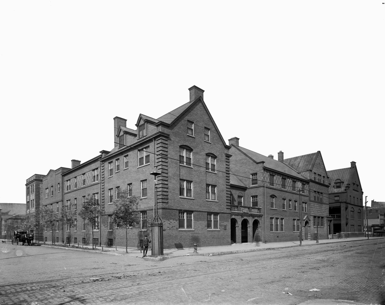 Hull House, Chicago, Illinois, VS, ca. 1905 door Barnes and Crosby
