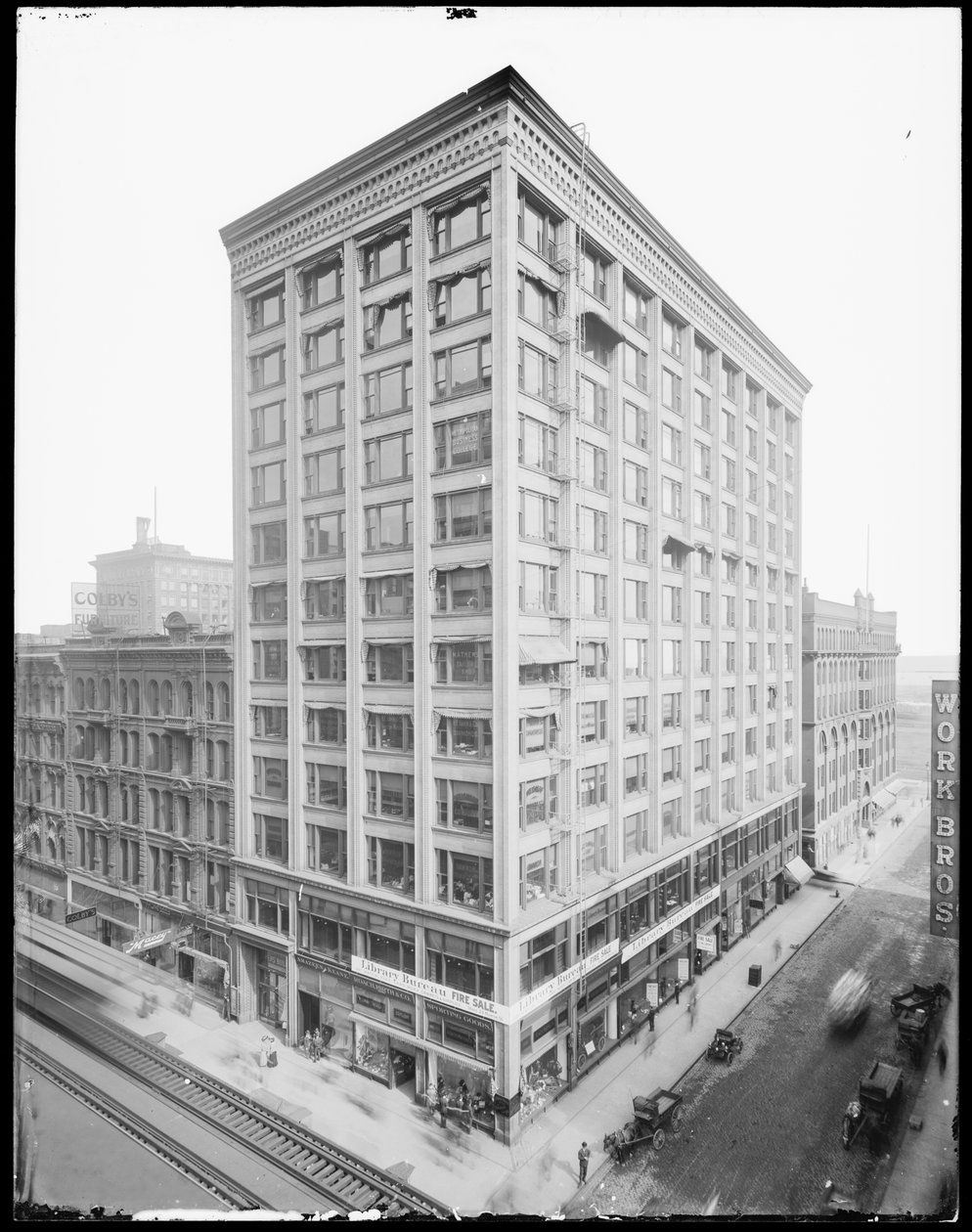 Powers Building, Chicago, Illinois, VS, ca. 1903 door Barnes and Crosby