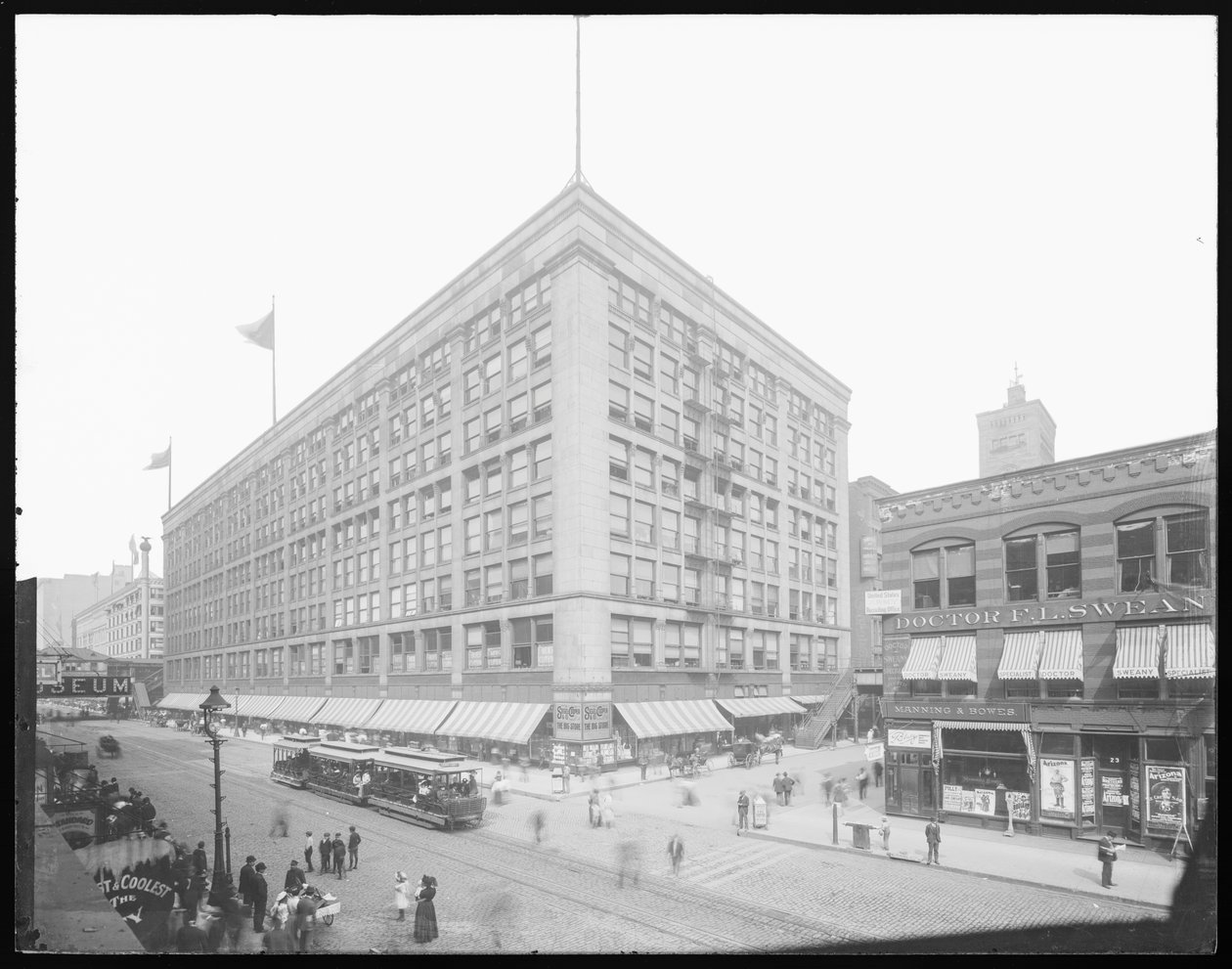 Siegel, Cooper & Company gebouw, Chicago, Illinois, VS, ca. 1905 door Barnes and Crosby