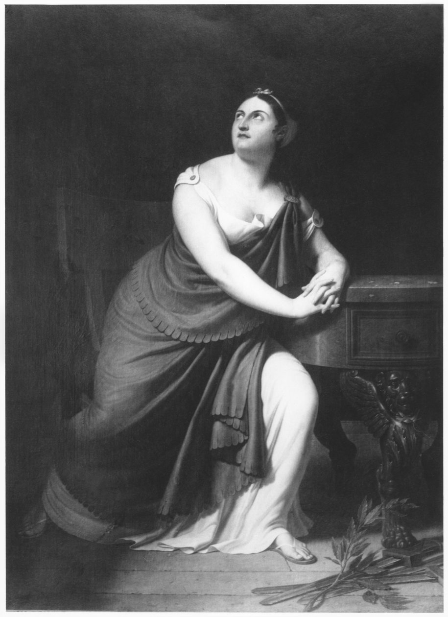 Mademoiselle George door Antoine Jean Gros