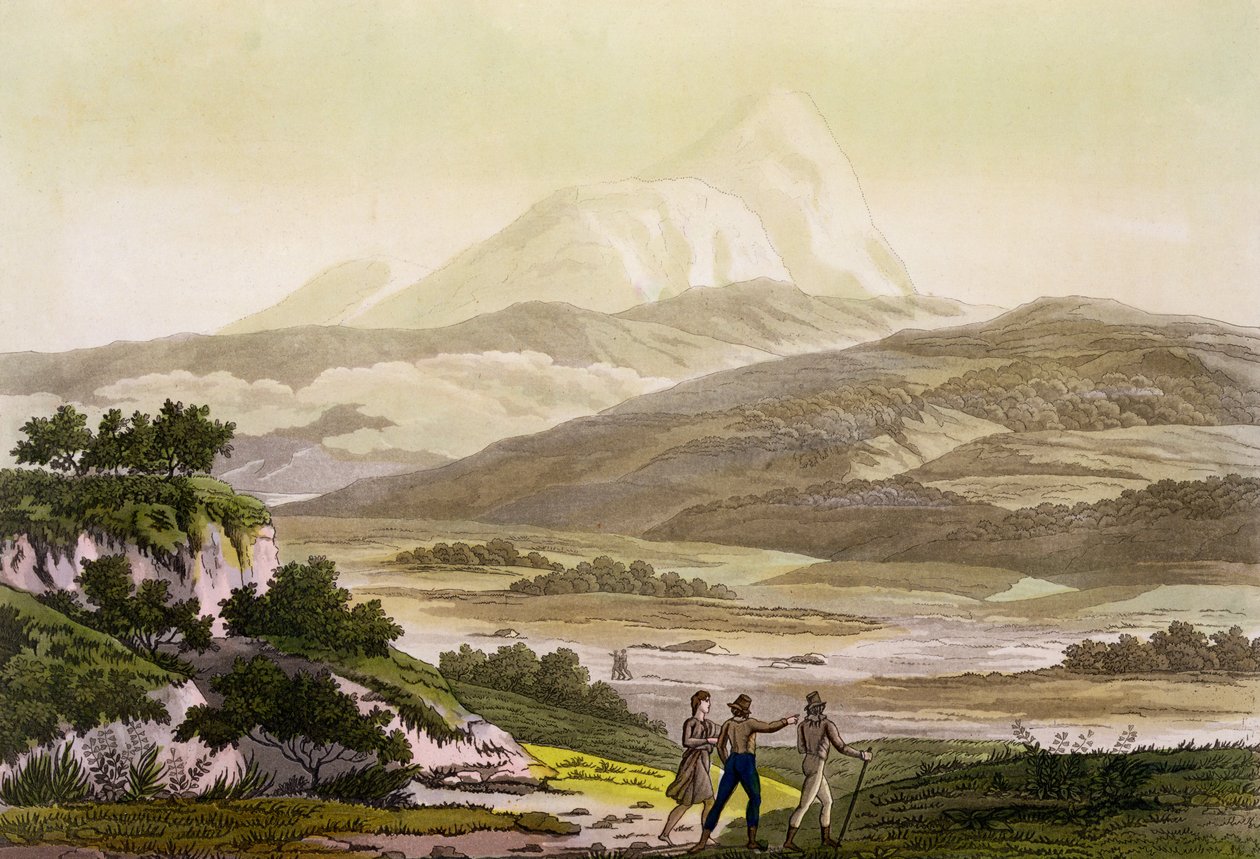 Mount Cayambe, Ecuador, uit 