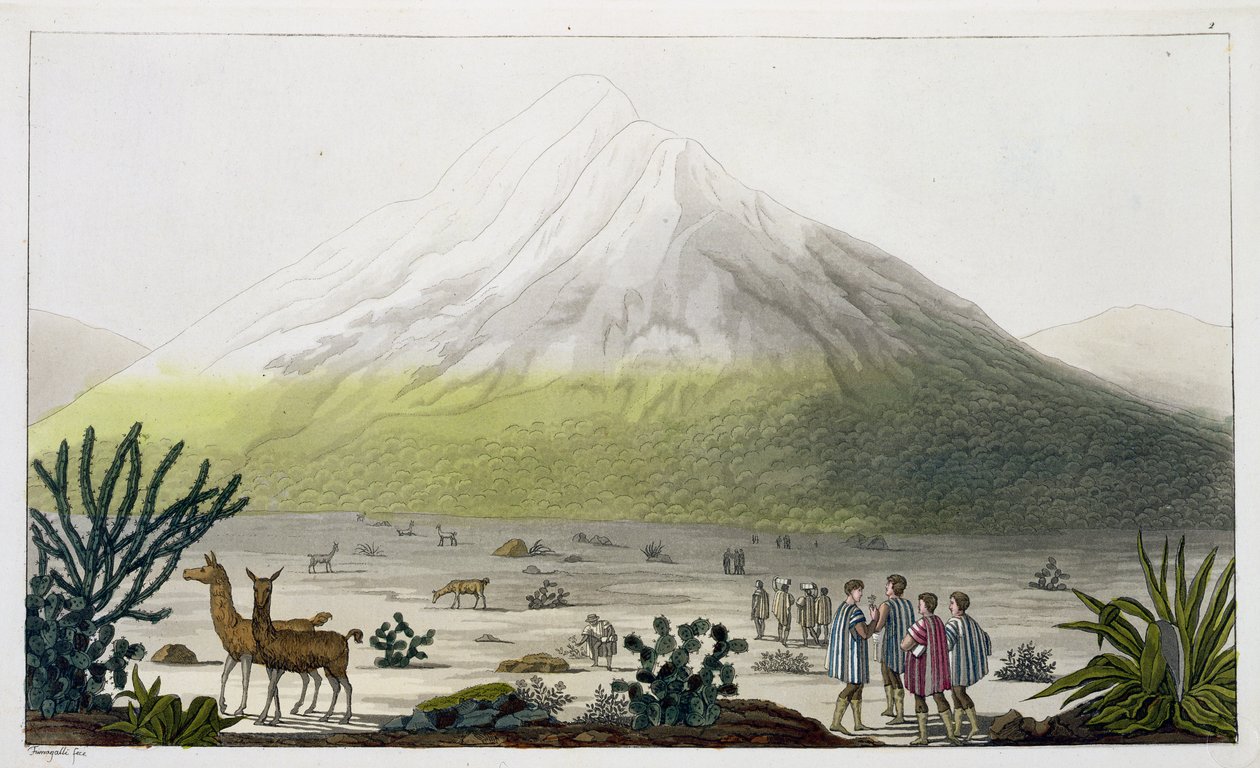 Mount Chimborazo, Ecuador, uit 