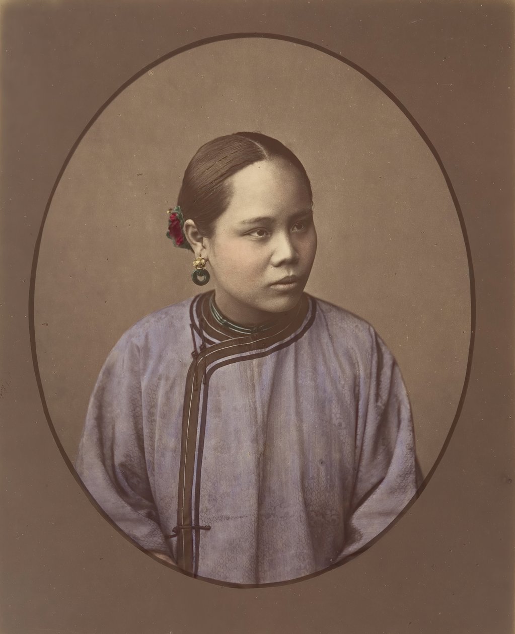 Meisje uit Shanghai door Baron Raimund von Stillfried