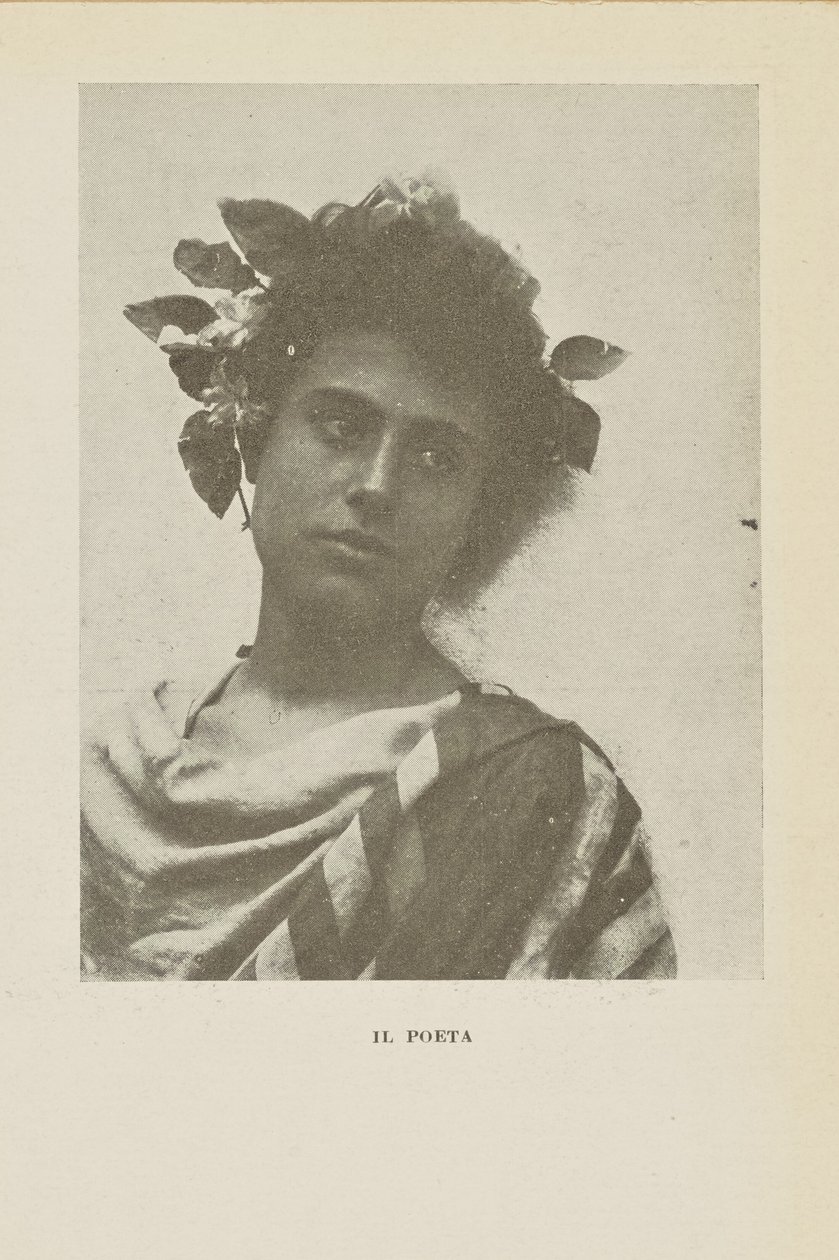 De dichter door Baron Wilhelm von Gloeden
