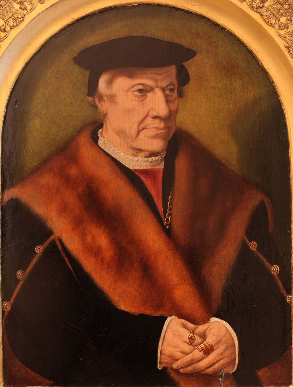 Portret van een man door Barthel Bruyn the Elder