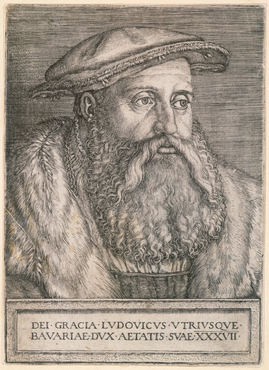 Hertog Lodewijk van Beieren door Barthel Beham