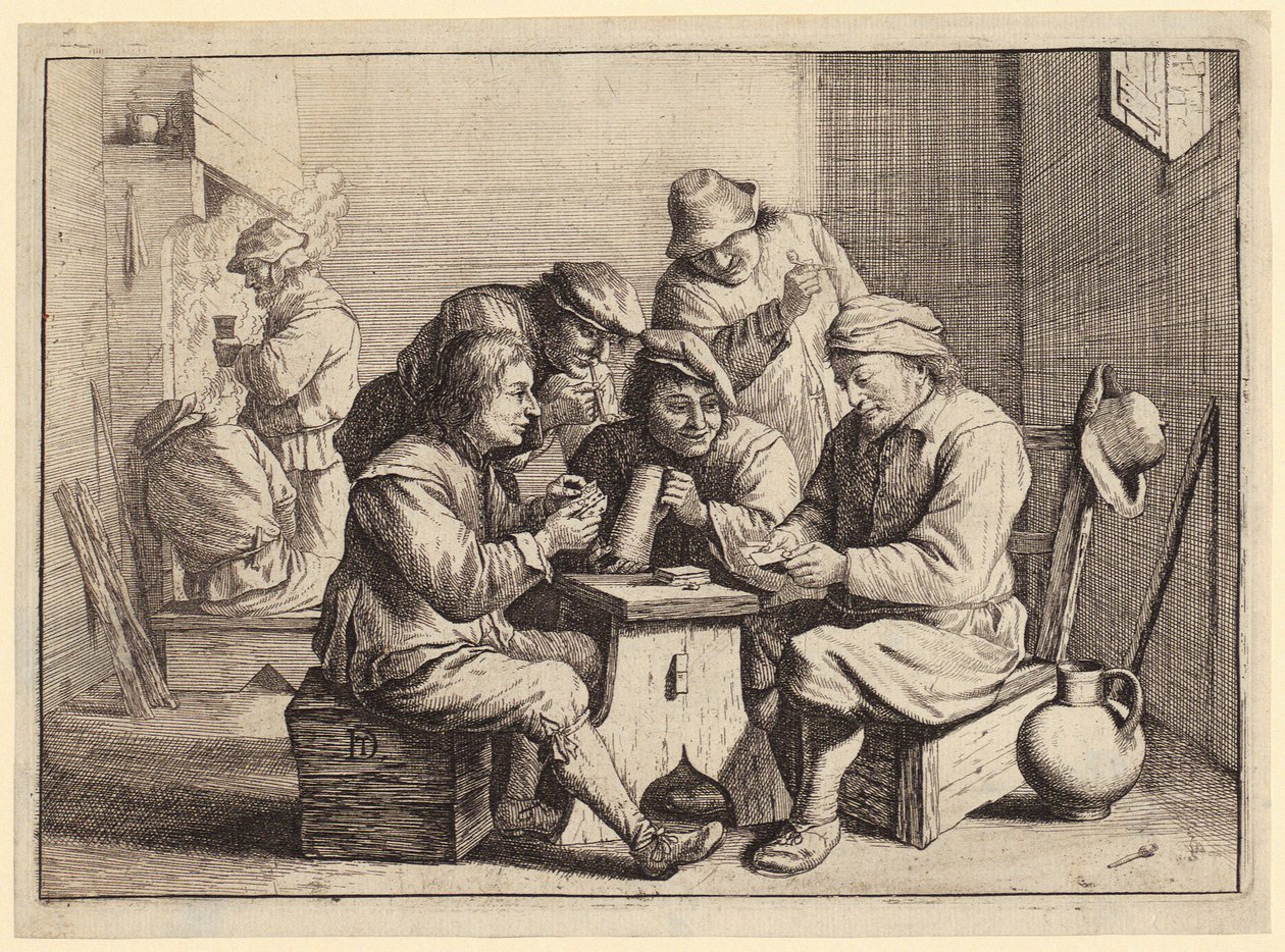 Maagd Maria met Kind zittend in de vensternis [Maria lactans] door Barthel Beham