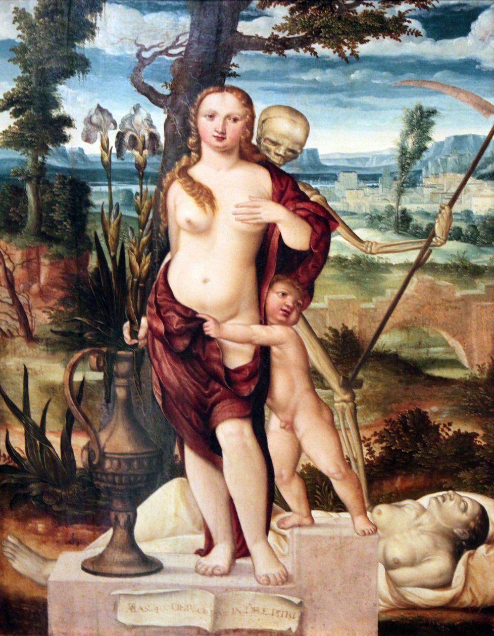 Latijn: Vanitas IJdelheid door Barthel Beham