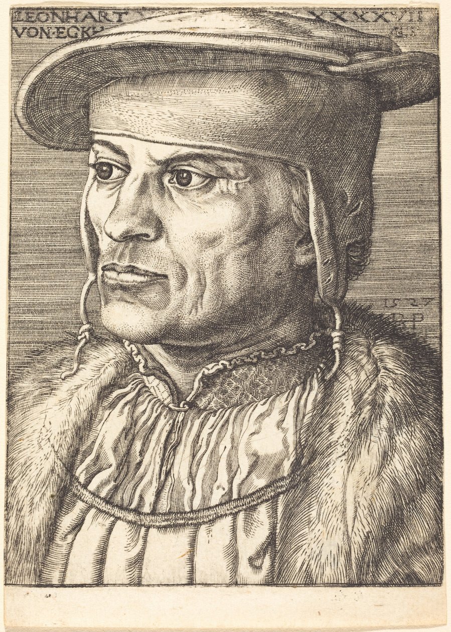 Leonhard von Eck door Barthel Beham