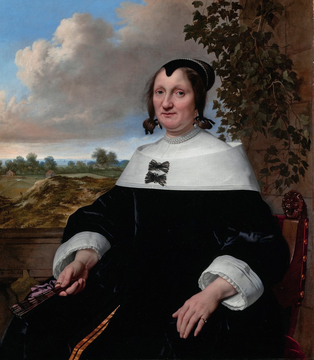 Hester du Pire (waarschijnlijk), door Bartholomeus van der Helst door Bartholomeus van der Helst