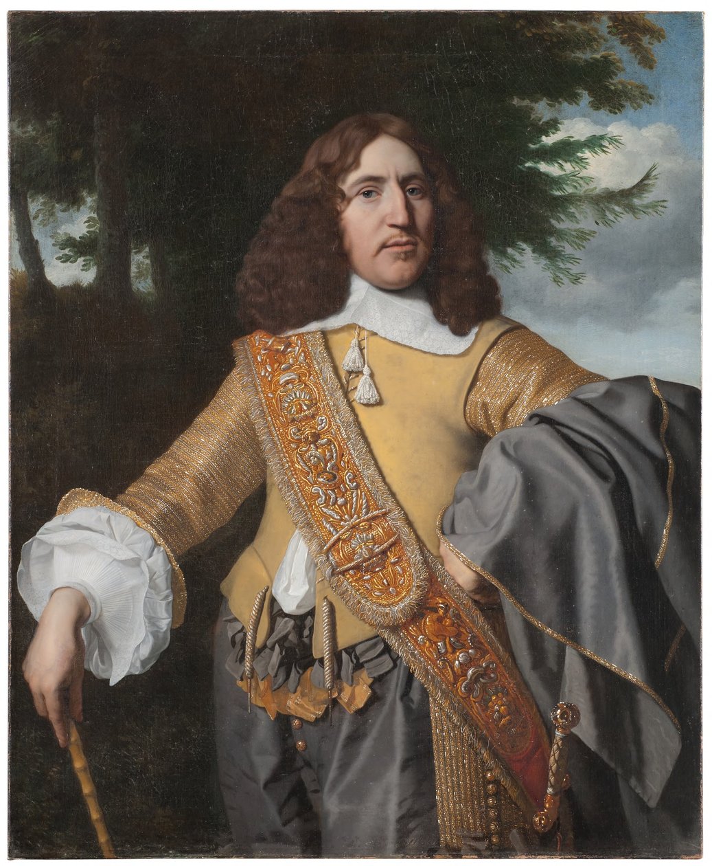 Louis De Geer de Jongere (1622-1695), eigenaar van een ijzerfabriek door Bartholomeus van der Helst