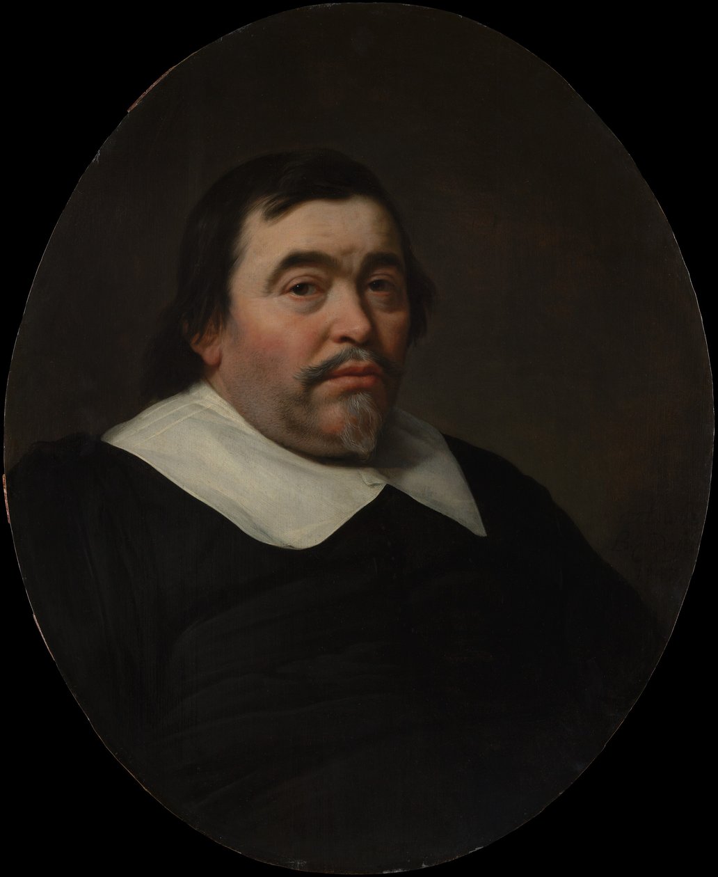 Portret van een man door Bartholomeus van der Helst