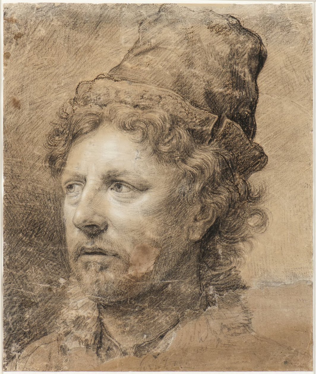 Portret van de schilder Anthonie Waterloo door Bartholomeus van der Helst