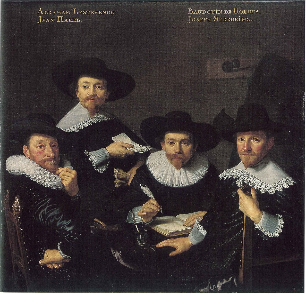 De regenten van het Waalse Weeshuis door Bartholomeus van der Helst