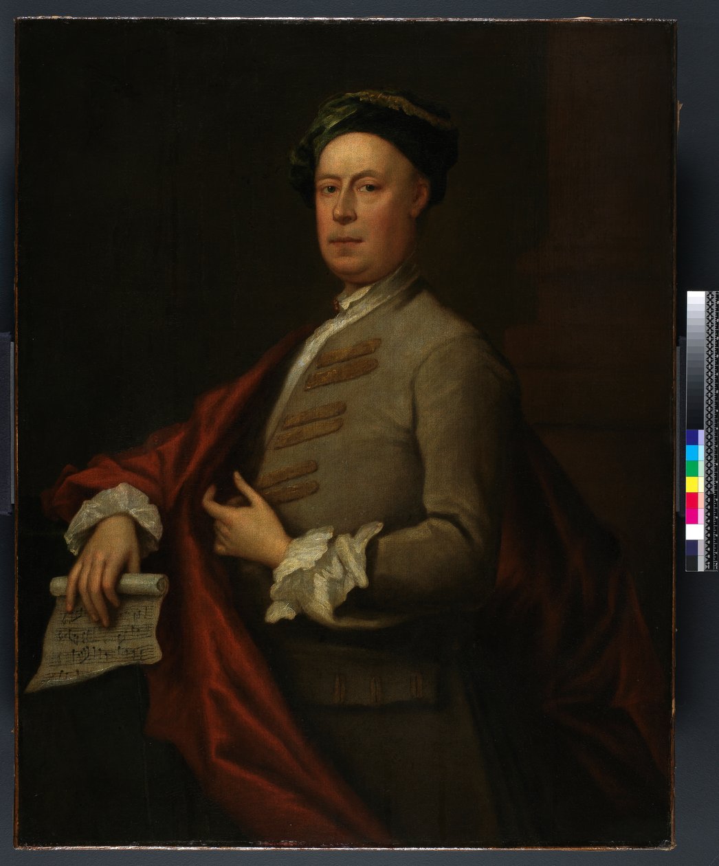 G.F. Handel, voor 1754 door Bartholomew Dandridge