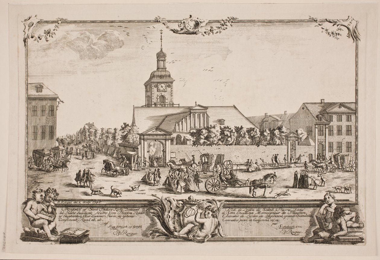 Sint-Pieterskerk, Kopenhagen door Bartholomæus Roque