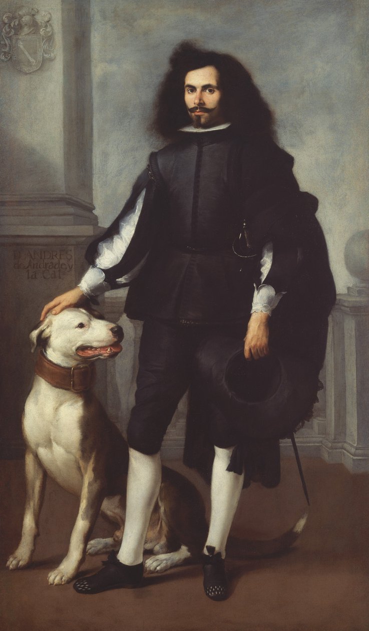 Don Andrés de Andrade y la Cal door Bartolomé Esteban Murillo