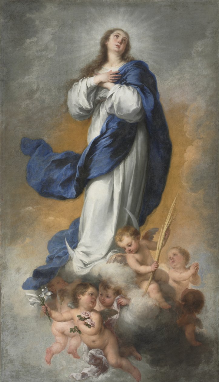 De Onbevlekte Ontvangenis door Bartolomé Esteban Murillo