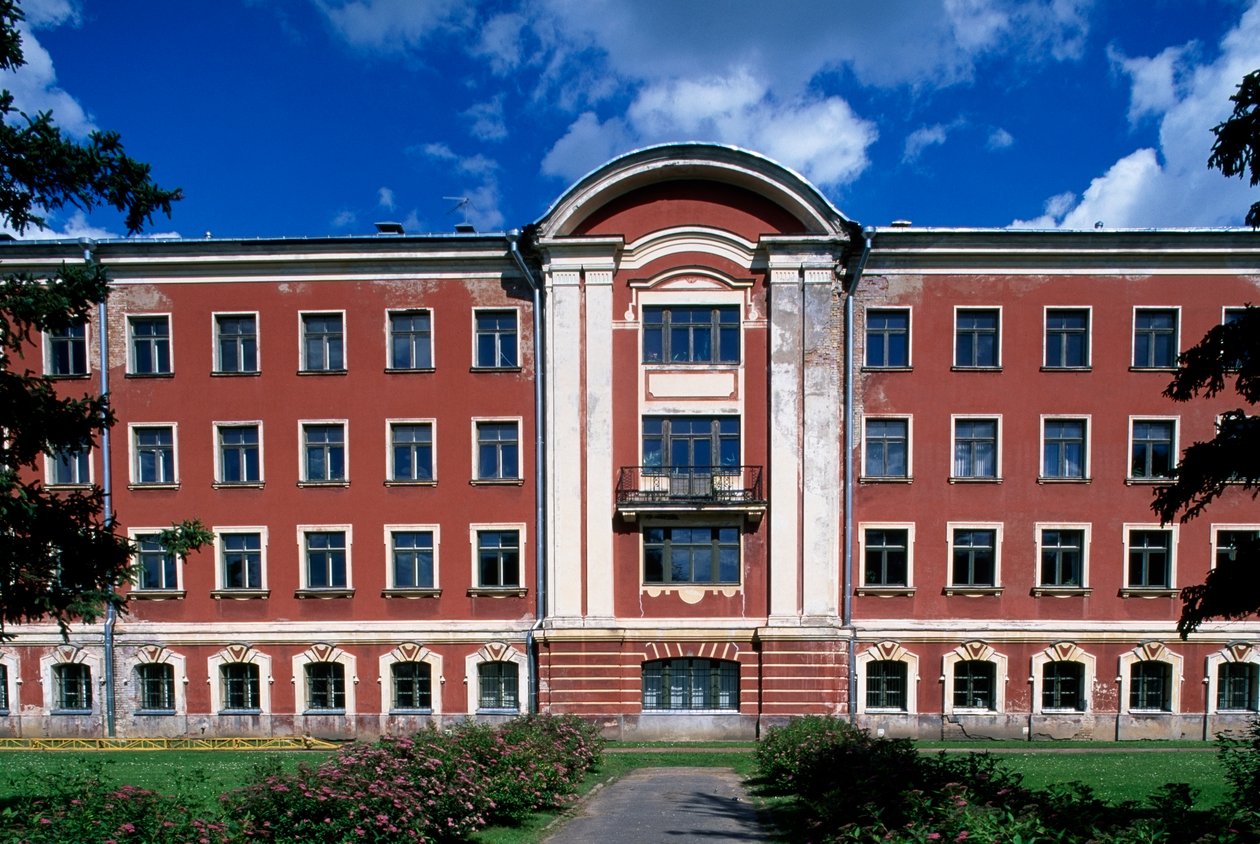 Paleis van Mitava (18e eeuw), ontwerp door Bartolomeo Francesco Rastrelli (1700-1771), Jelgava, Zemgale, Letland (detail) door Bartolomeo Franceso Rastrelli