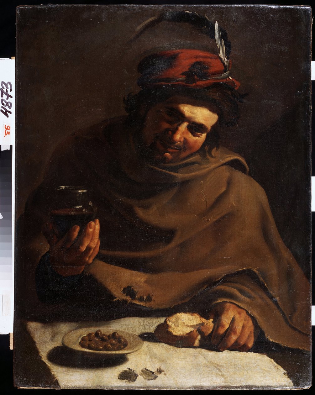 Ontbijt door Bartolomeo Manfredi