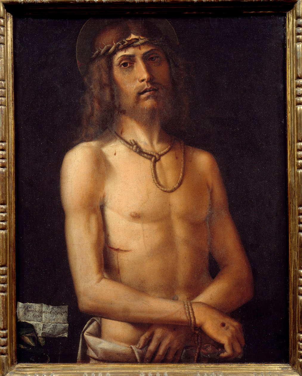 Ecce homo door Bartolomeo Montagna