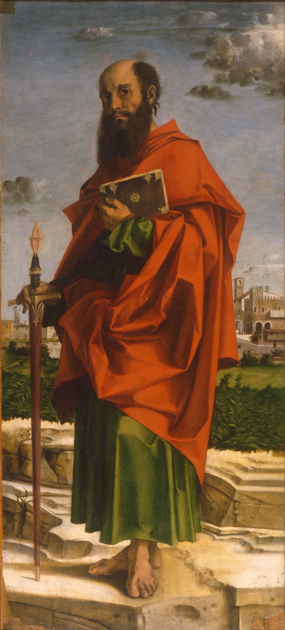 Sint Paulus, 1482 door Bartolomeo Montagna