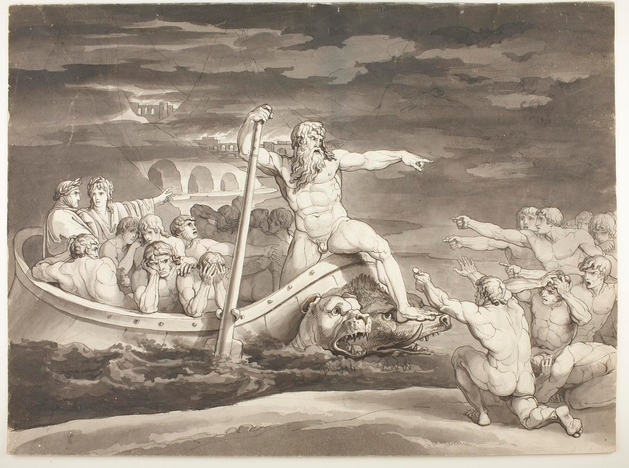 Charons boot door Bartolomeo Pinelli