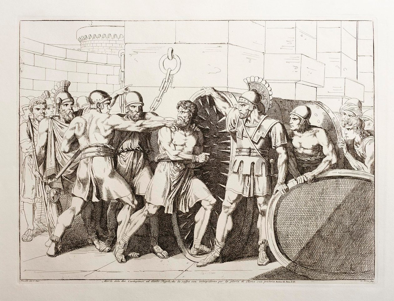 Zonder titel door Bartolomeo Pinelli