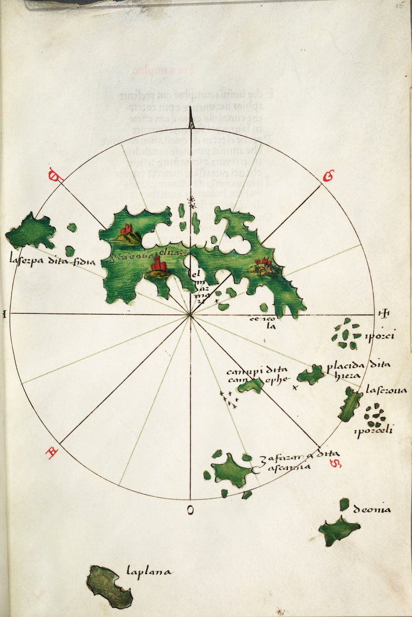 Astipalaia, c.1485 door Bartolomeo da li Sonetti