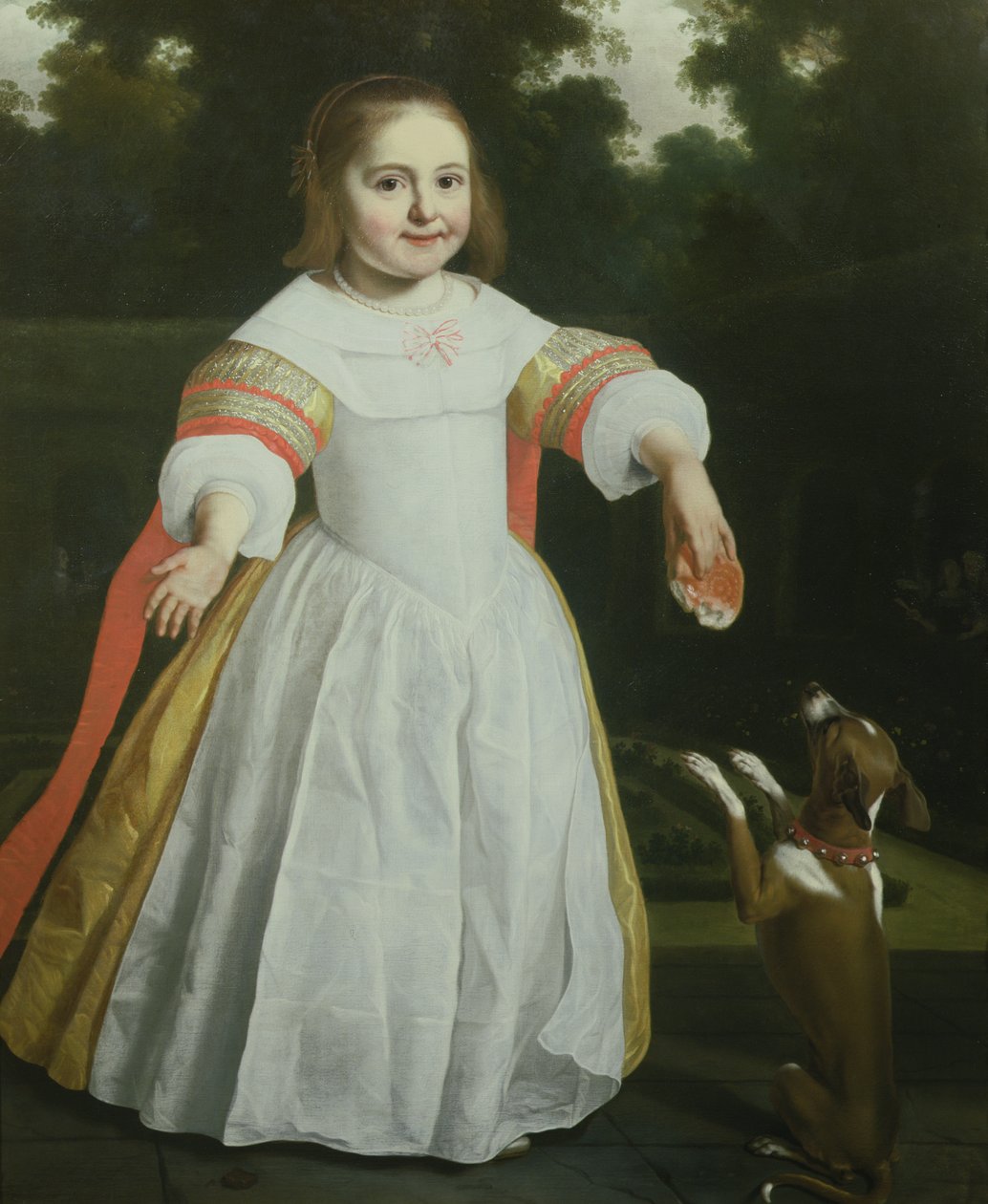 Portret van een Meisje, 1654 door Bartolomeus van der Helst