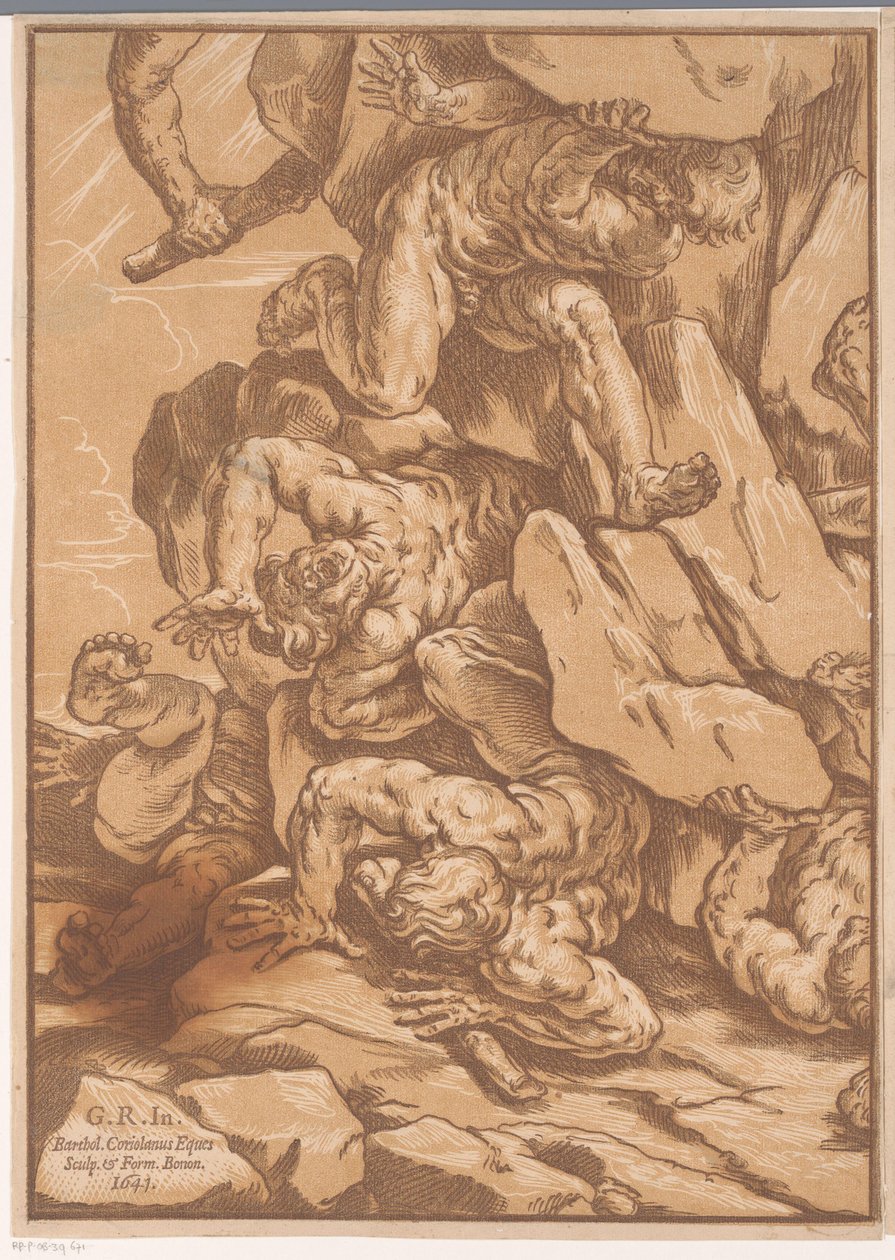 Val van de giganten (derde deel) door Bartolommeo Coriolano