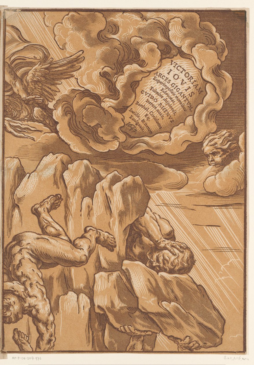 Val van de giganten (eerste deel) door Bartolommeo Coriolano