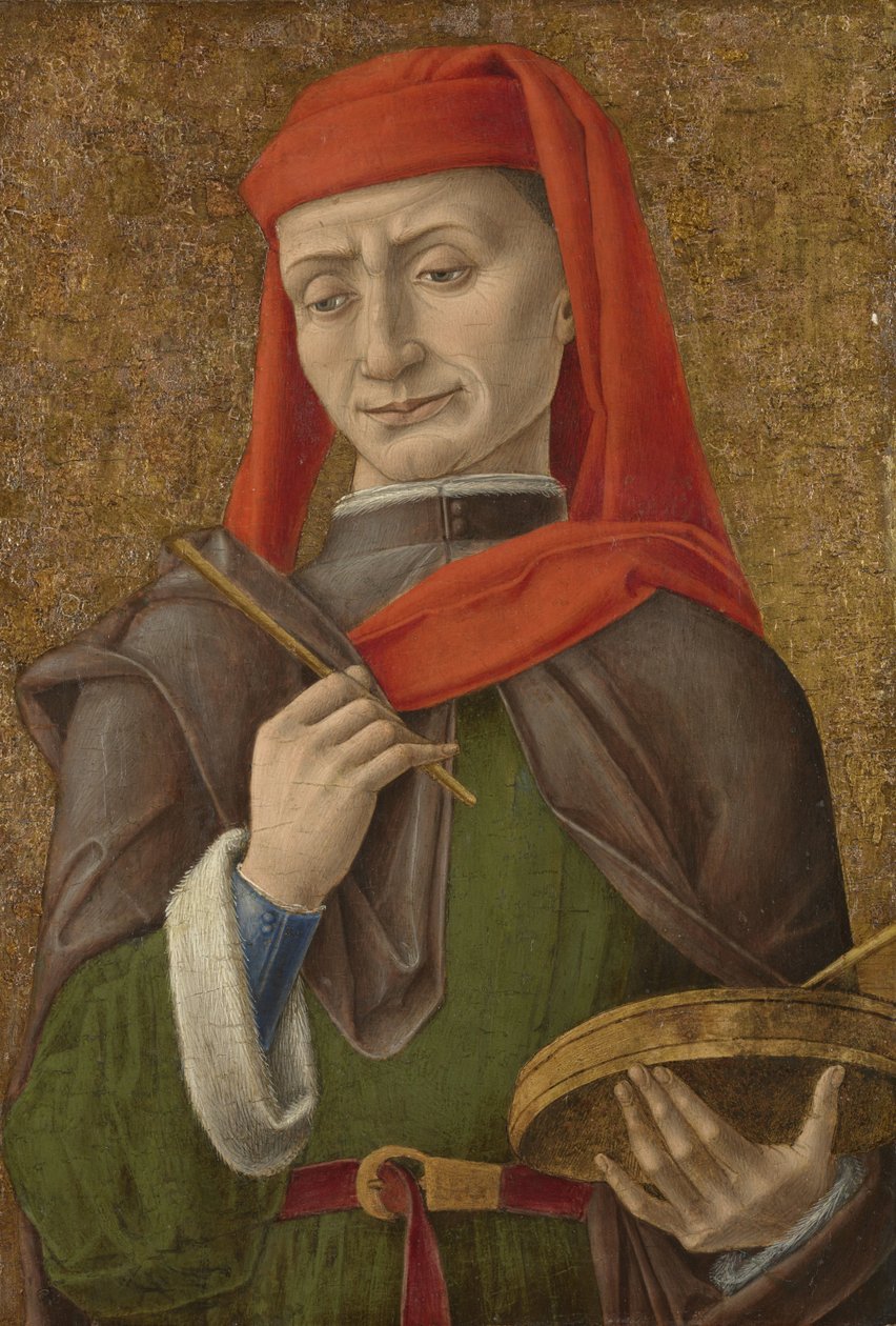 Sint Damian (of Cosmas) door Bartolommeo Vivarini (attributed to)
