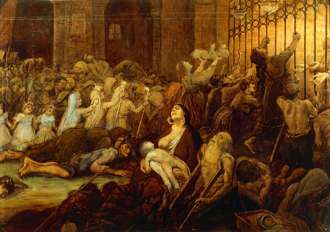 Het Heiligdom van Casalbordino (voor De Triomf van de Dood van Gabriele d