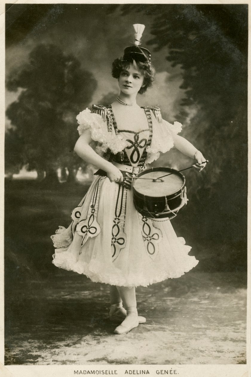 Adelina Genee, Deens-gebore Britse balletdanseres door Bassano Studio