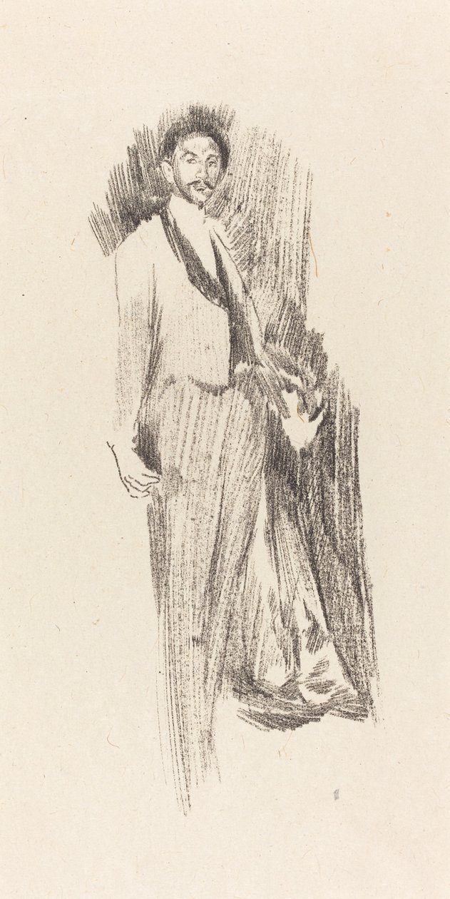 Graaf Robert de Montesquiou door Beatrice Godwin Whistler after James McNeill Whistler