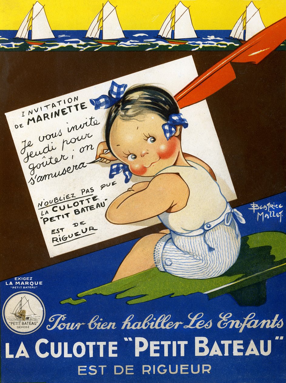 Slipjes om kinderen goed aan te kleden door Beatrice Mallet