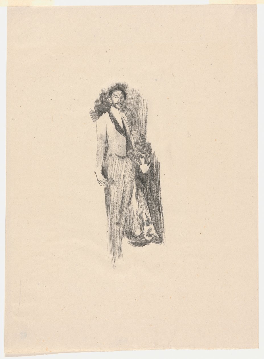Graaf Robert de Montesquiou door Beatrix Godwin Whistler