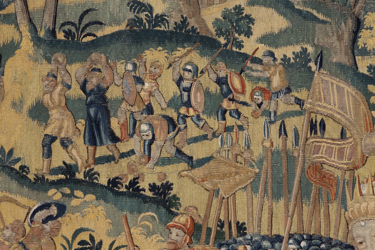 Verhaal van Cyrus II de Grote, ca. 1590 door Belgian School