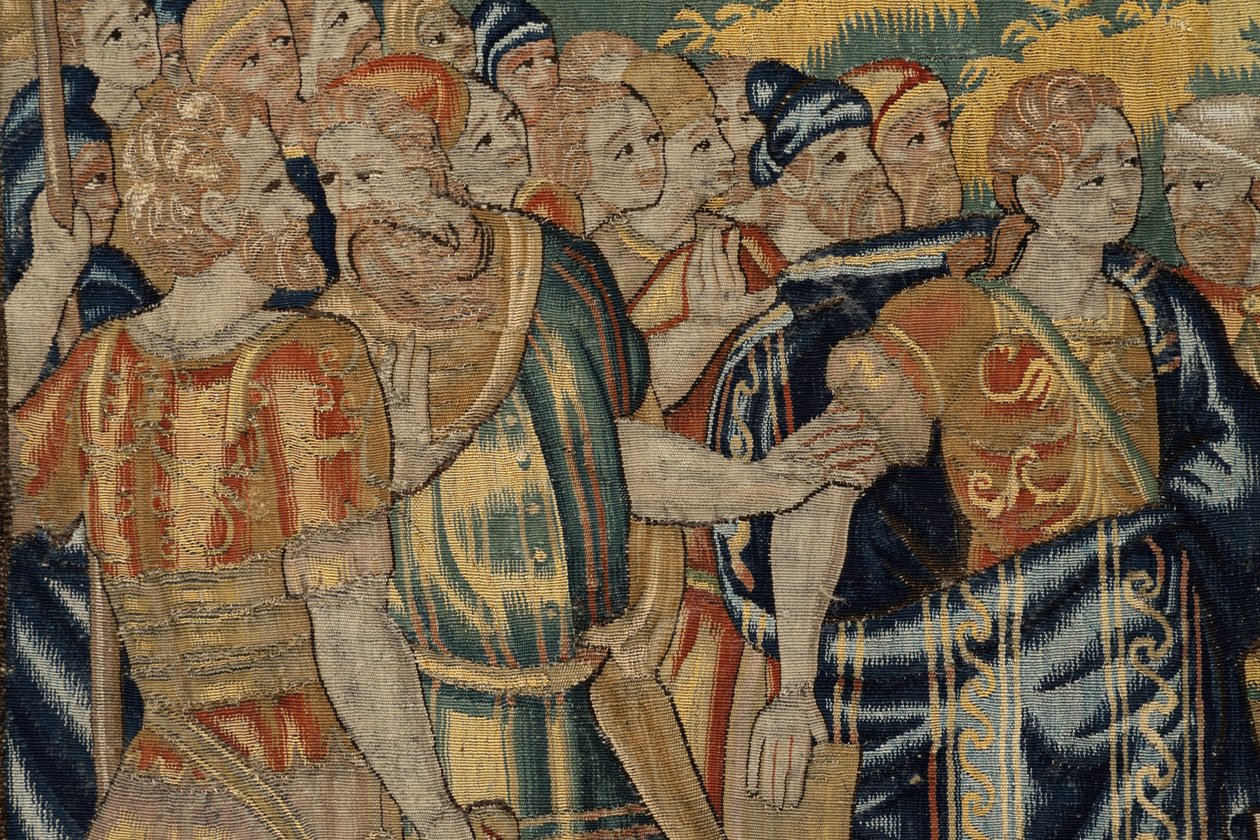 Verhaal van Cyrus II De Grote, ca. 1590 (wandtapijt) door Belgian School
