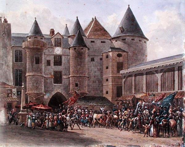 De vetgemeste koe in Chatelet door Benard Benard